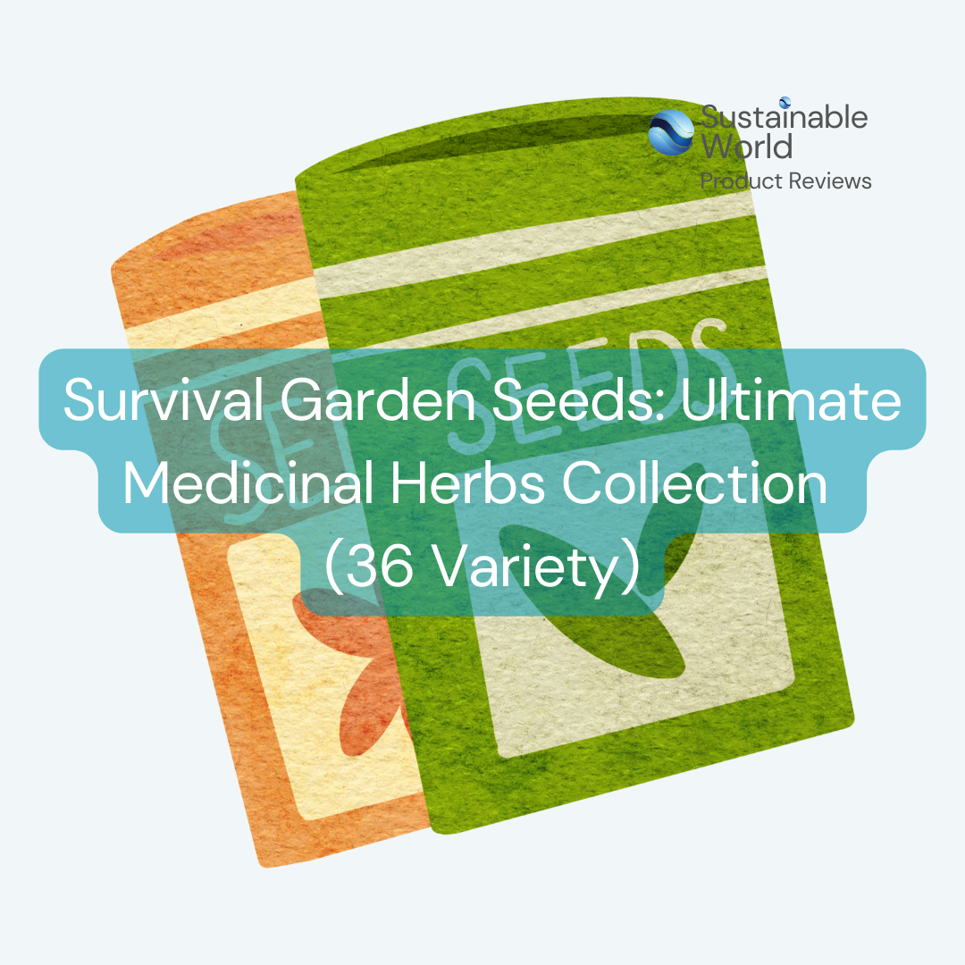 Survival Garden Seeds: Ultimate Medicinal Herbs Collection (36 Variety)