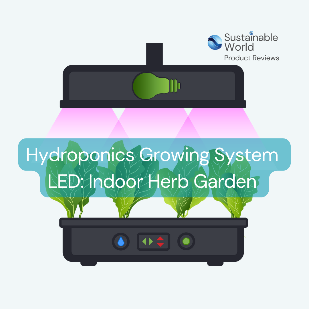 Hydroponics Growing System LED: Indoor Herb Garden